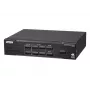 ATEN Conmutador de matriz de presentación True 4K 4 x 2, conmutador de matriz de presentación multimedia, 4096 x 2160 píxeles, 4096 x 2160, 3840 x 2160, Negro, Metal, Botones
