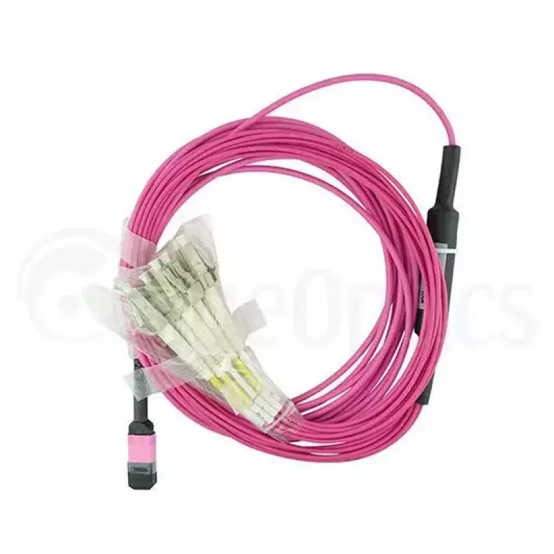 BlueOptics EMC CBL-MPO12-4LC-OM4-7M Cable de fibra óptica InfiniBand 7,5 m