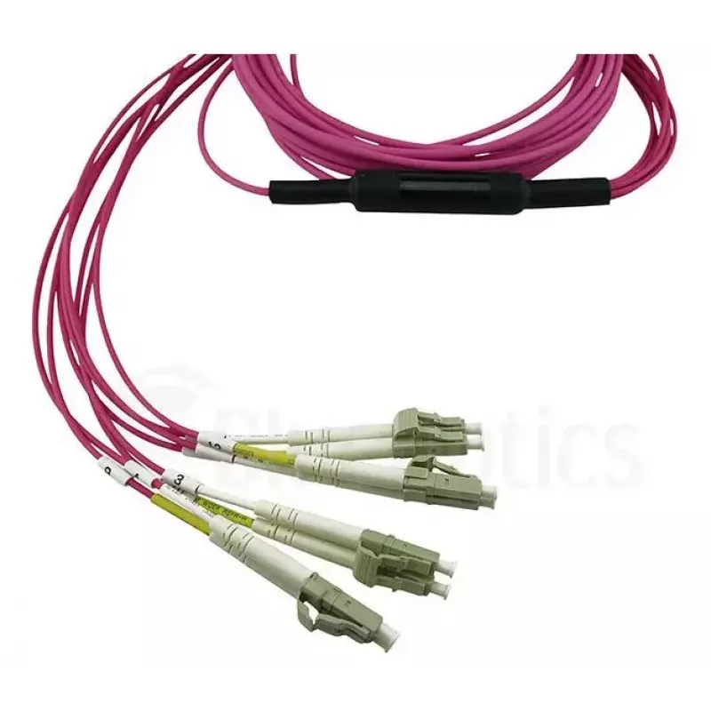 BlueOptics EMC CBL-MPO12-4LC-OM4-7M Cable de fibra óptica InfiniBand 7,5 m