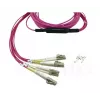 BlueOptics EMC CBL-MPO12-4LC-OM4-7M Cable de fibra óptica InfiniBand 7,5 m
