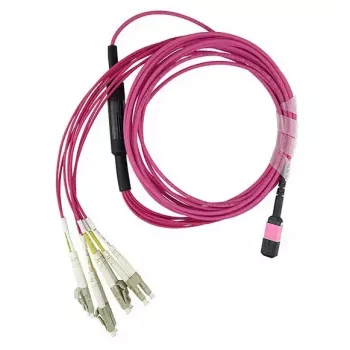 BlueOptics EMC CBL-MPO12-4LC-OM4-7M Cable de fibra óptica InfiniBand 7,5 m