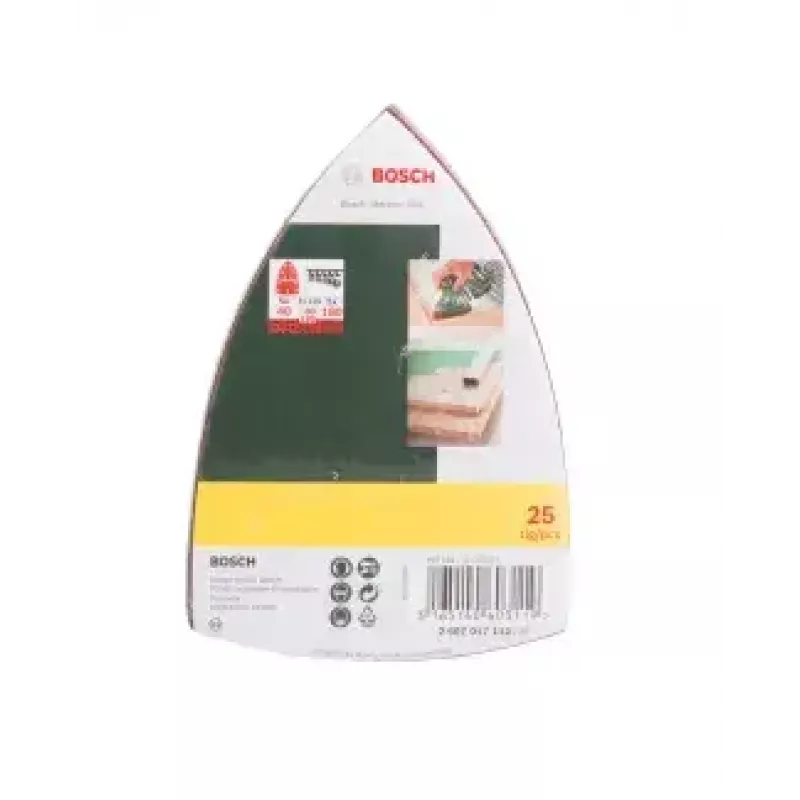 Bosch 2607017112 25 uds. hoja de lijado