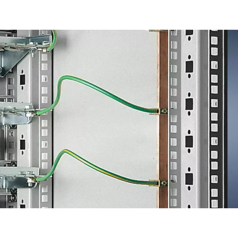 Rittal Set de puesta a tierra para rack 7547.000, 180 cm (carril de puesta a tierra vertical TS)