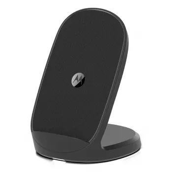 Motorola SJW202-EU cargador para dispositivos móviles smartphone negro USB carga inalámbrica carga rápida interior