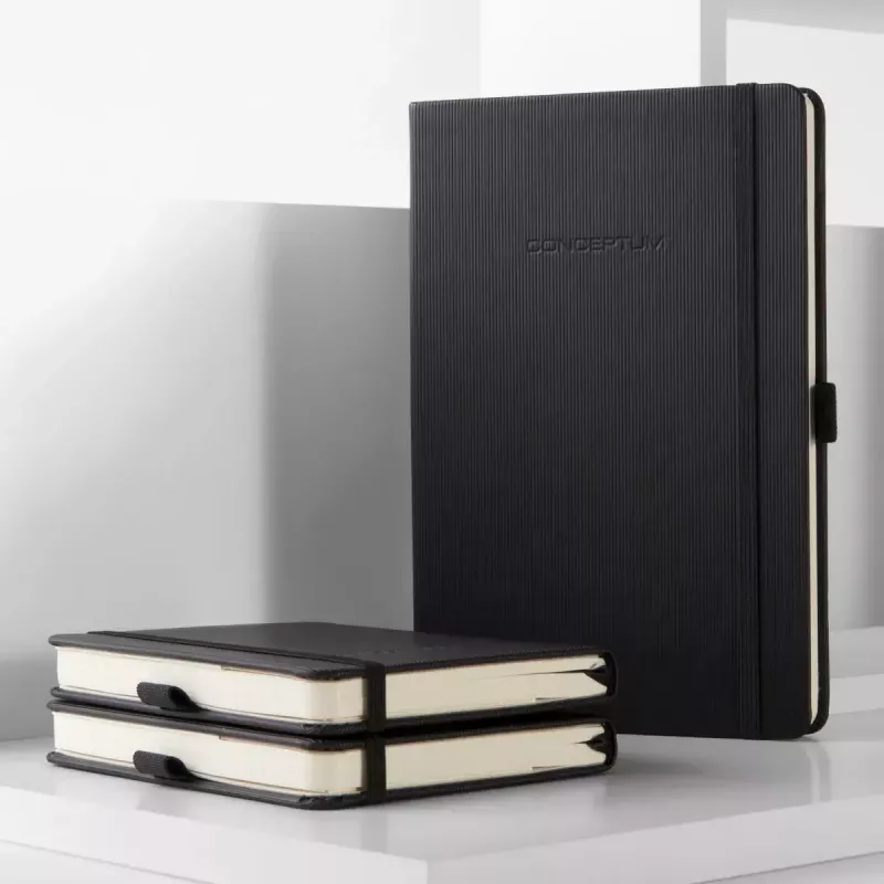 Cuaderno de notas Sigel CONCEPTUM 194 hojas negro
