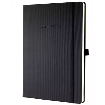 Cuaderno de notas Sigel CONCEPTUM 194 hojas negro