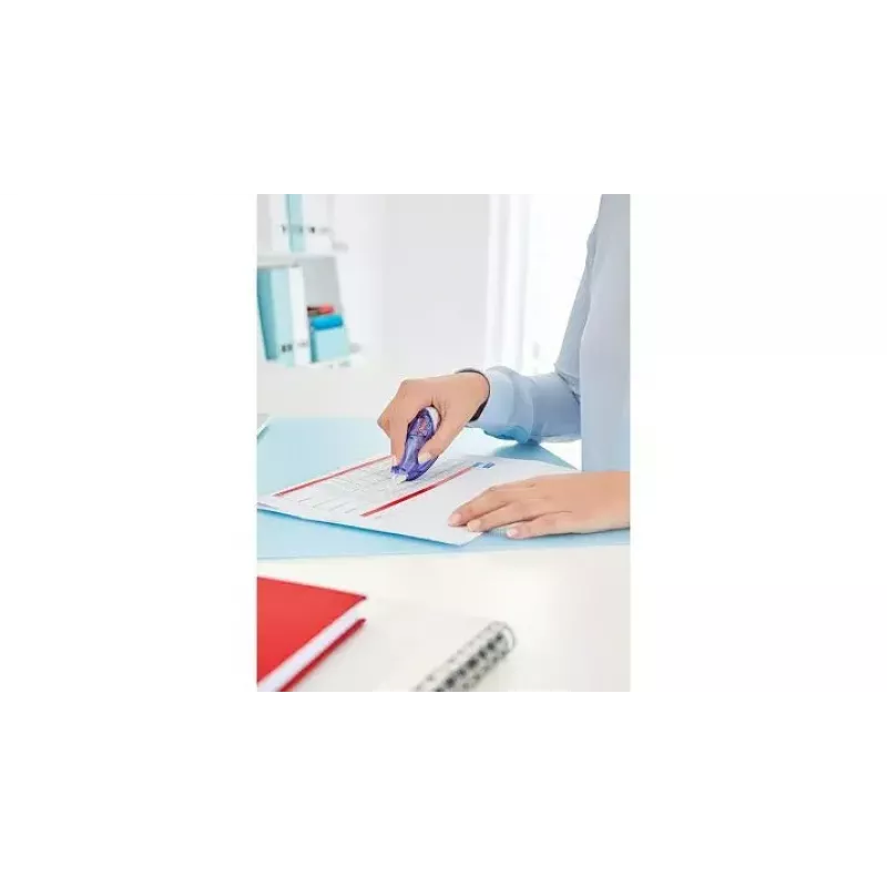Corrector en cinta TESA 14 m azul blanco