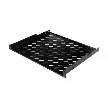 Equip EZFS-19-1-60-B Bandeja fija 19 pulgadas 1U 60 cm, negro