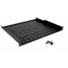 Equip EZFS-19-1-60-B Bandeja fija 19 pulgadas 1U 60 cm, negro