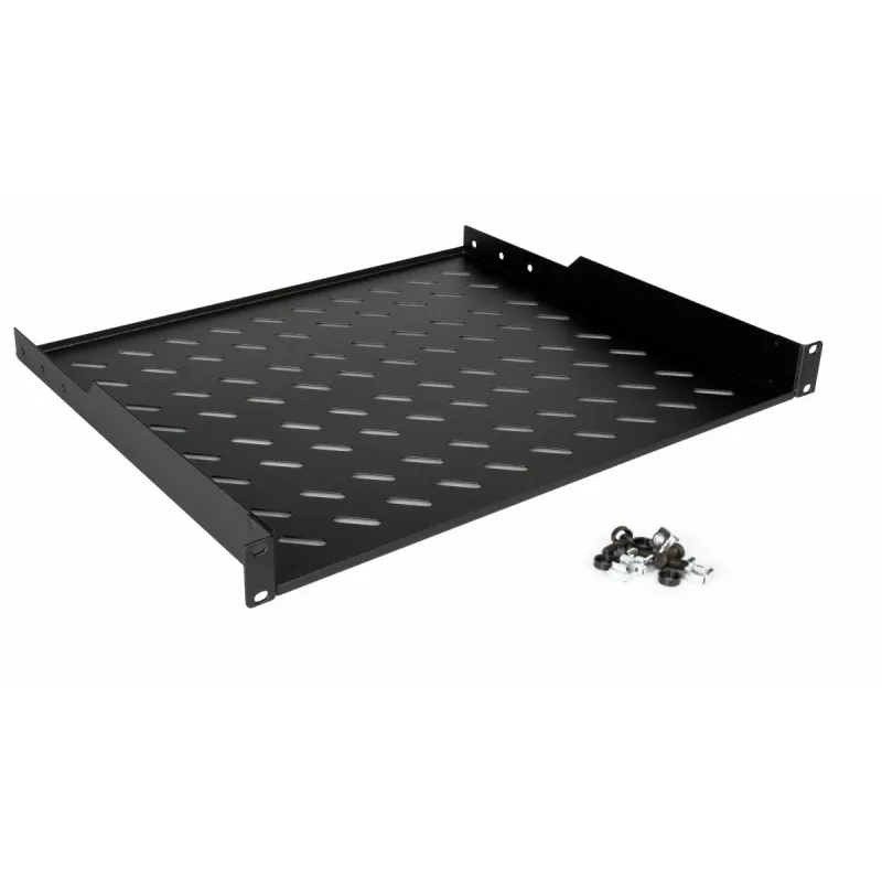 Equip EZFS-19-1-60-B Bandeja fija 19 pulgadas 1U 60 cm, negro