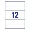 Etiqueta autoadhesiva rectangular AVERY LR3424-10