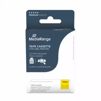MediaRange MRBTZ631S Cinta de etiquetas compatible con Brother TZ-631S