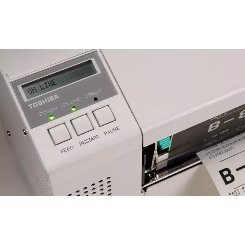 Impresora de etiquetas Toshiba B-852 térmica directa transferencia térmica