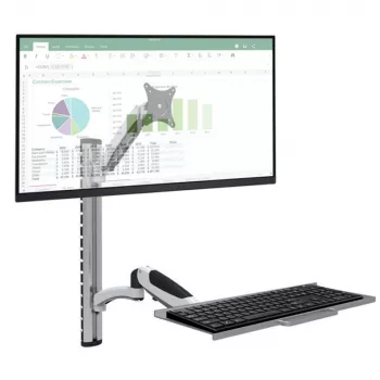 Techly ICA-PLW 02 soporte de monitor / pie 68,6 cm (27