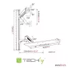 Techly ICA-PLW 02 soporte de monitor / pie 68,6 cm (27