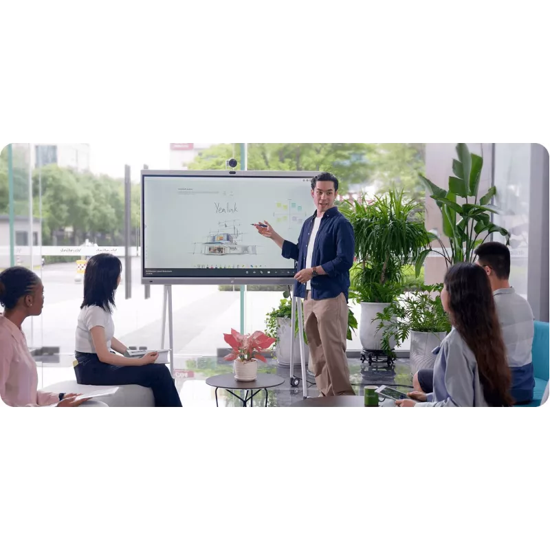 Panel plano interactivo Yealink MeetingBoard 65