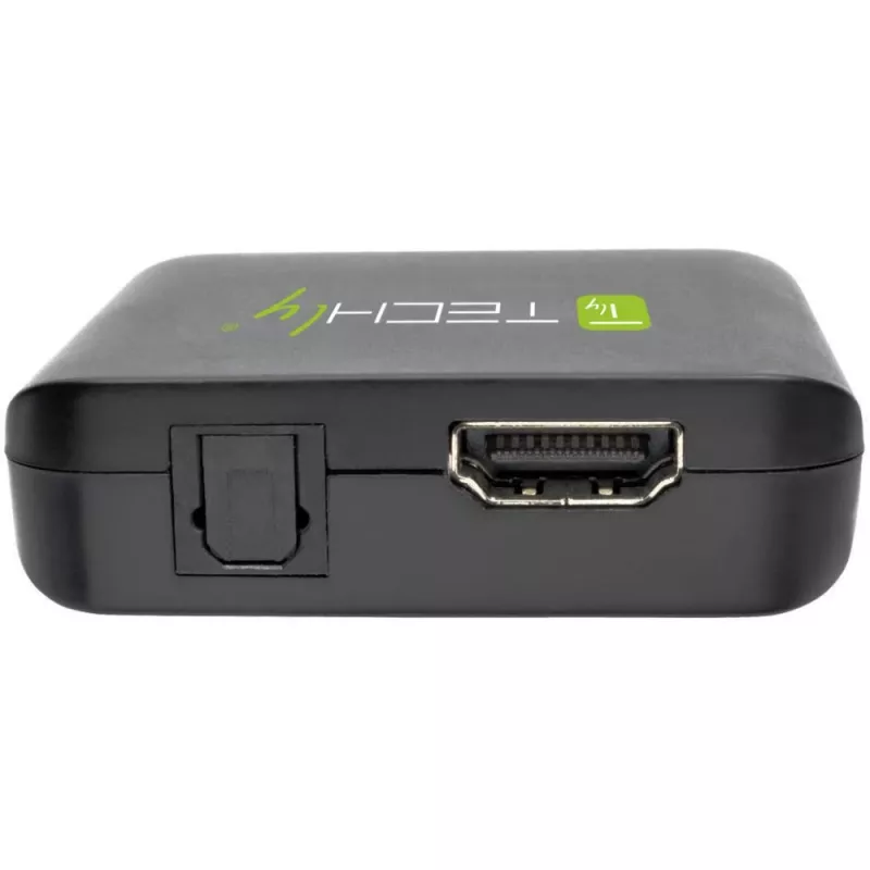 Techly Extractor de audio HDMI estéreo/audio 5.1 canales 4K 3D IDATA HDMI-VGA8