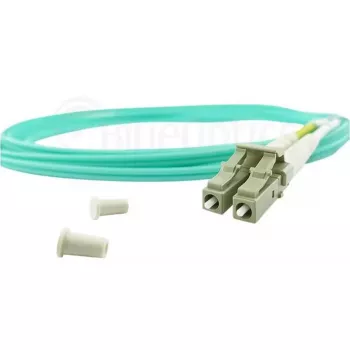 BlueOptics 050502K512000002M-BO Cable de conexión de fibra óptica dúplex (compatible con Corning), LC-UPC/LC-UPC, multimodo OM3 50/125 µm, 2 m