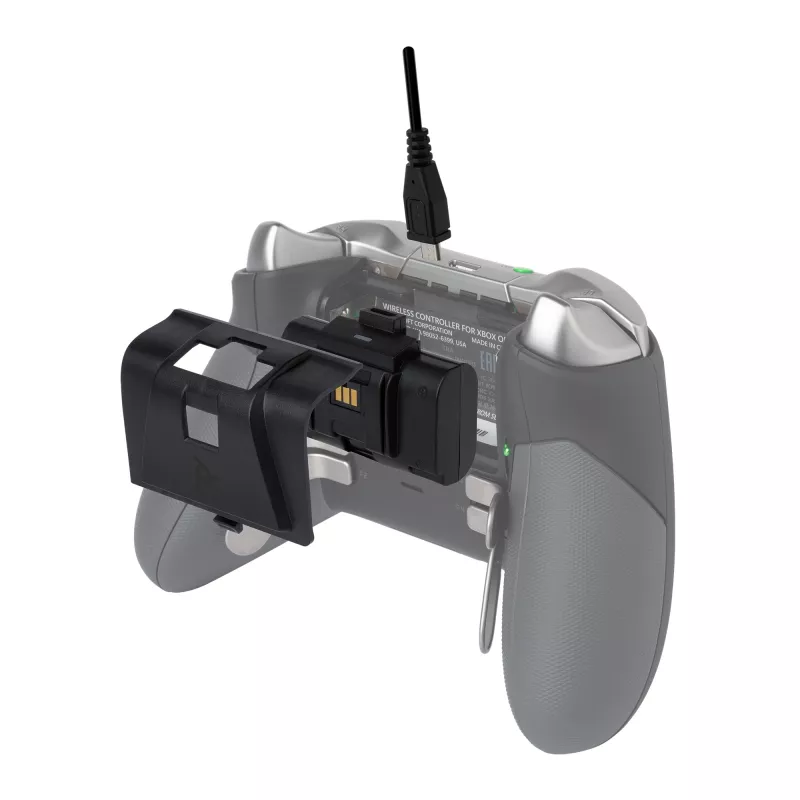 PDP Gaming Play & Charge Kit, Xbox One, batería para mando de juego, negro, policarbonato, 3 m, Microsoft