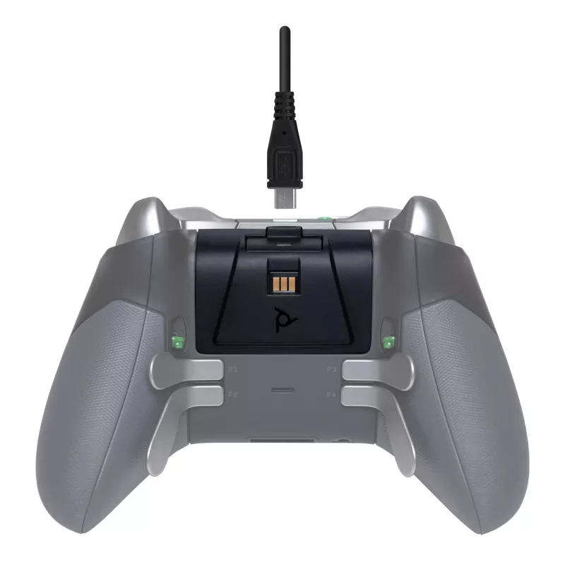 PDP Gaming Play & Charge Kit, Xbox One, batería para mando de juego, negro, policarbonato, 3 m, Microsoft