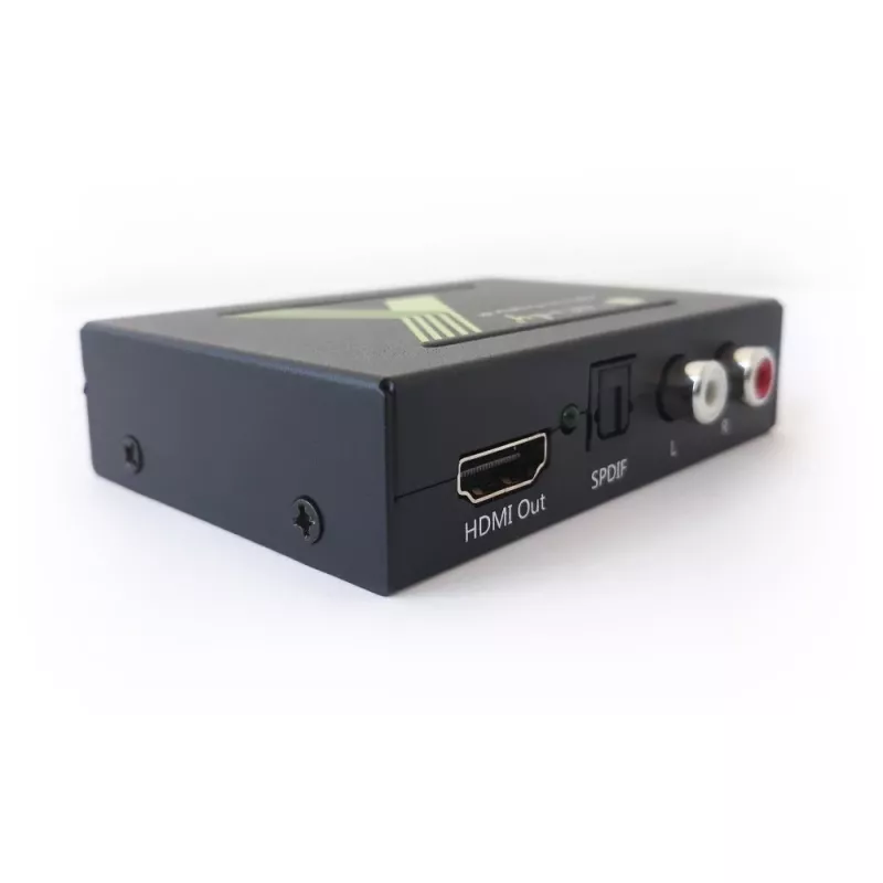 Techly extractor de audio HDMI SPDIF + RCA R/L IDATA HDMI-EA, 5 V, 77 mm, 64 mm, 23 mm, 351 g