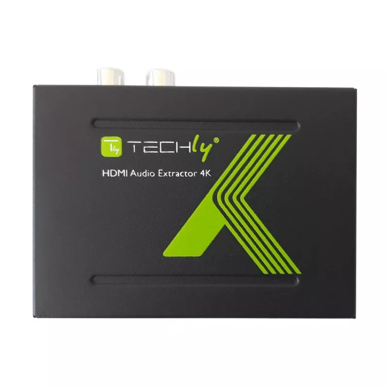 Techly extractor de audio HDMI SPDIF + RCA R/L IDATA HDMI-EA, 5 V, 77 mm, 64 mm, 23 mm, 351 g