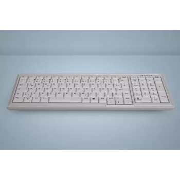 Teclado Active Key AK-7000 industrial PS/2 US inglés blanco con cable interruptores de tijera
