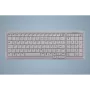 Teclado Active Key AK-7000 industrial PS/2 US inglés blanco con cable interruptores de tijera