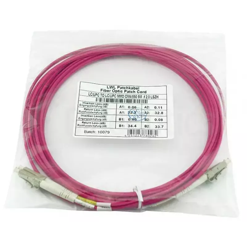 BlueOptics SFP3131FU5MK cable de fibra óptica InfiniBand 5 m LC