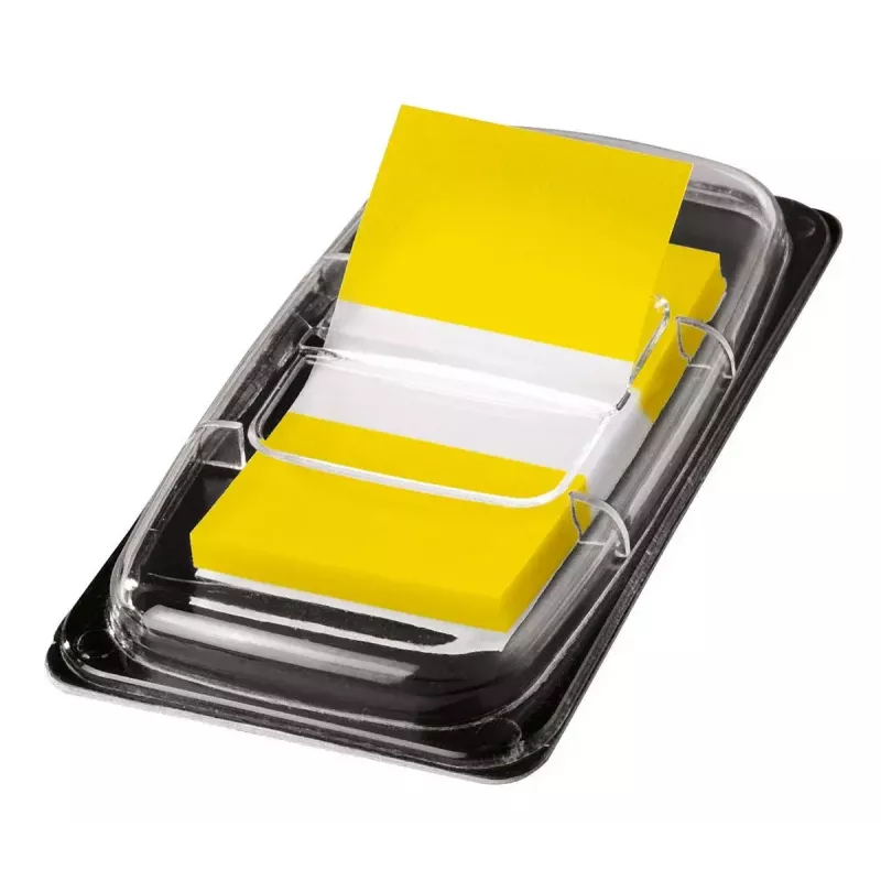 Marcapáginas Sigel HN490 flexible amarillo 50 unidades