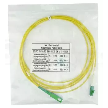 BlueOptics SFP2122BU5MM cable de fibra óptica InfiniBand 5 m LC SC amarillo
