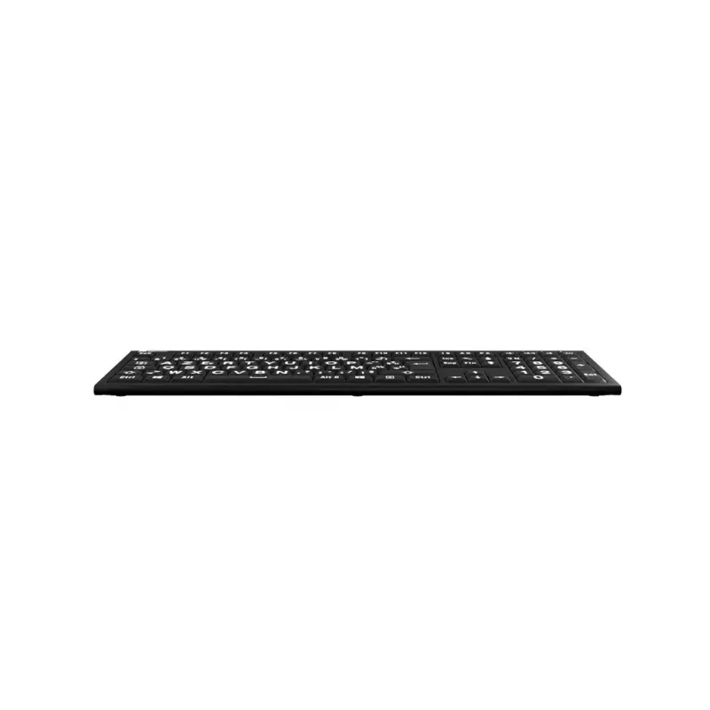 Teclado Logickeyboard LKB-LPWB-A2PC-FR Universal USB AZERTY francés negro