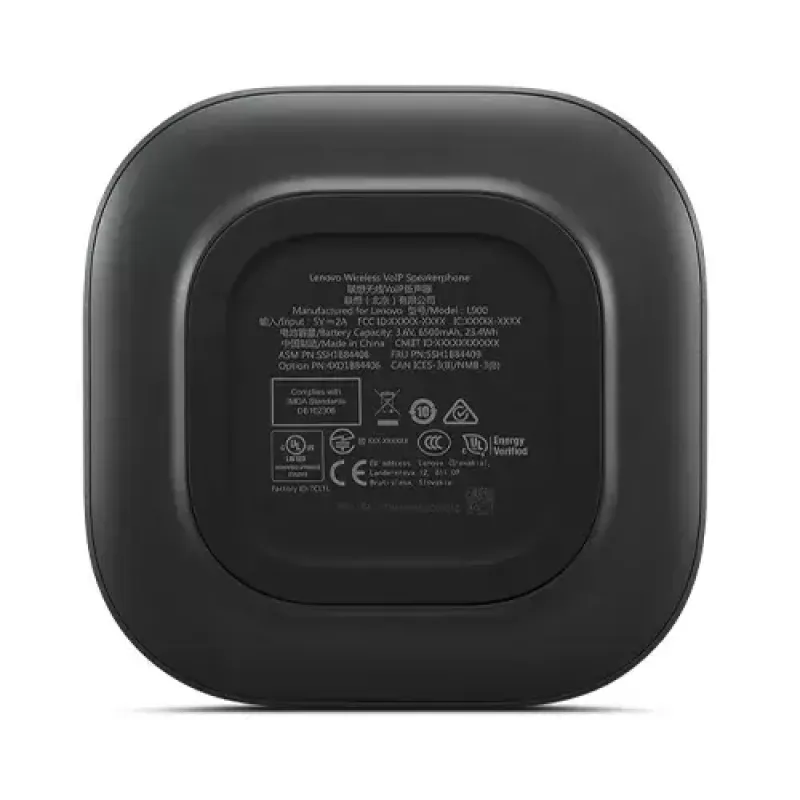 Altavoz de conferencia Bluetooth Lenovo 4XD1B84406 negro 5.0