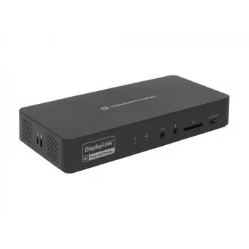 Estación de acoplamiento Conceptronic DONN31B 17 en 1 DisplayLink USB 3.2 Gen 2