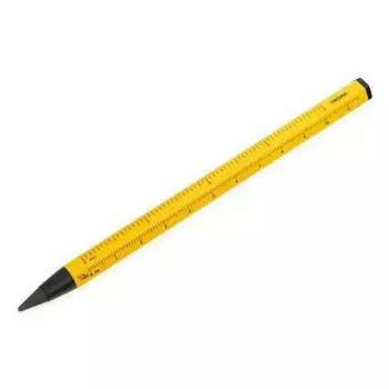 Portaminas TROIKA CONSTRUCTION ENDLESS HB amarillo aluminio