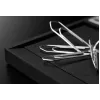 Dispensador de clips Sigel Cintano S negro piel sintética