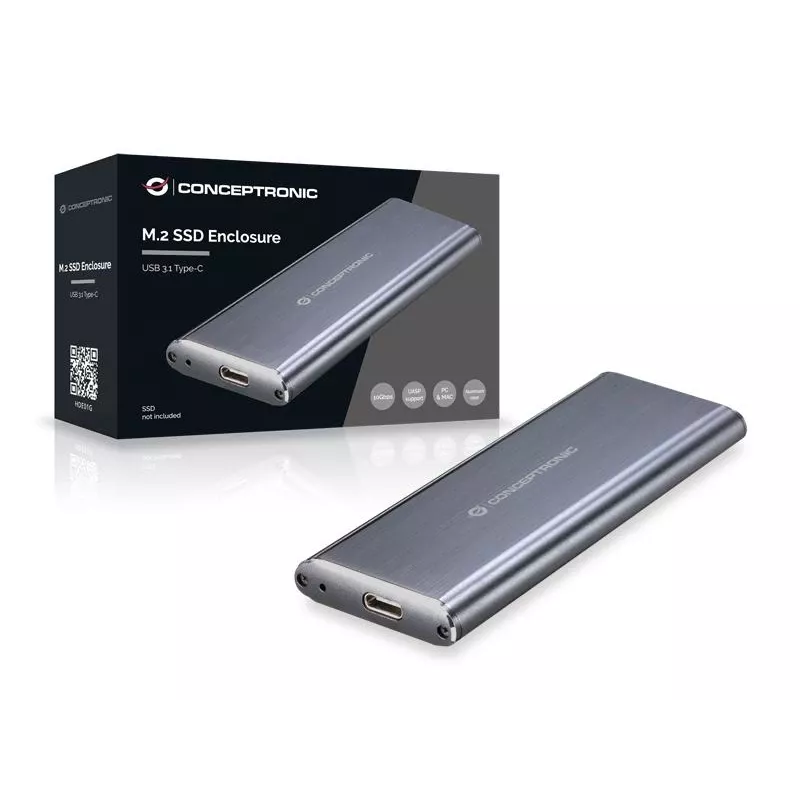 Conceptronic Carcasa SSD M.2 USB 3.1 Type-C