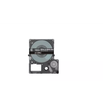 Cinta de etiquetas Epson LK-5BWJ negro blanco transferencia térmica 1,8 cm