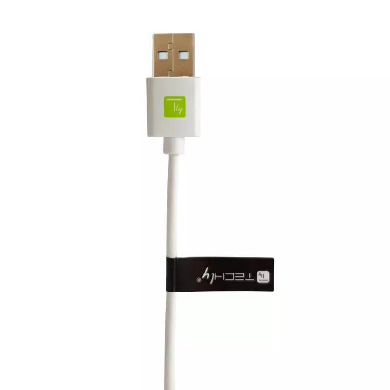 Techly ICOC MUSB20-CMAM20TW Cable USB USB 2.0 2 m USB A USB C blanco