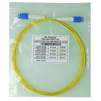 BlueOptics SFP8181BU5MK Cable de fibra óptica InfiniBand 5m LC amarillo