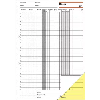 Cuaderno de notas Sigel KG429 A4 50 hojas verde blanco