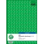 Cuaderno de notas Sigel KG429 A4 50 hojas verde blanco