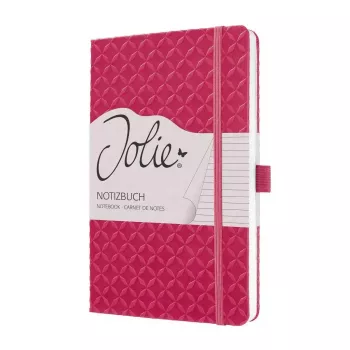 Cuaderno de notas Sigel JN105 A5 174 hojas rosa rayado encuadernado