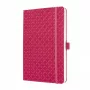 Cuaderno de notas Sigel JN105 A5 174 hojas rosa rayado encuadernado