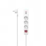 Hama 00223185 alargador de corriente 1,4 m 3 tomas de CA Interior Blanco