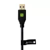 Techly ICOC MUSB312-CMAM05T Cable USB USB 3.2 Gen 1 (3.1 Gen 1) 0,5 m USB A USB C Negro