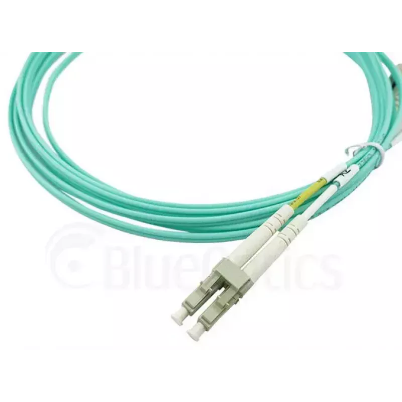 Cable de fibra óptica InfiniBand BlueOptics AJ835A 2 m LC aqua OM3
