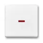 Placa de pared/tapa de interruptor Busch-Jaeger 1751-0-2814 blanco, 63×63 mm