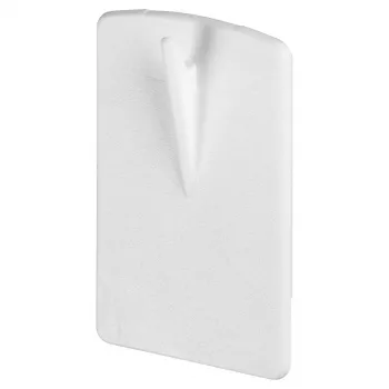 Gancho de pared para almacenamiento Tesa 58031-00020 plástico blanco, carga máxima 1 kg, pack de 2