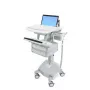 Carro multimedia Ergotron StyleView aluminio gris blanco
